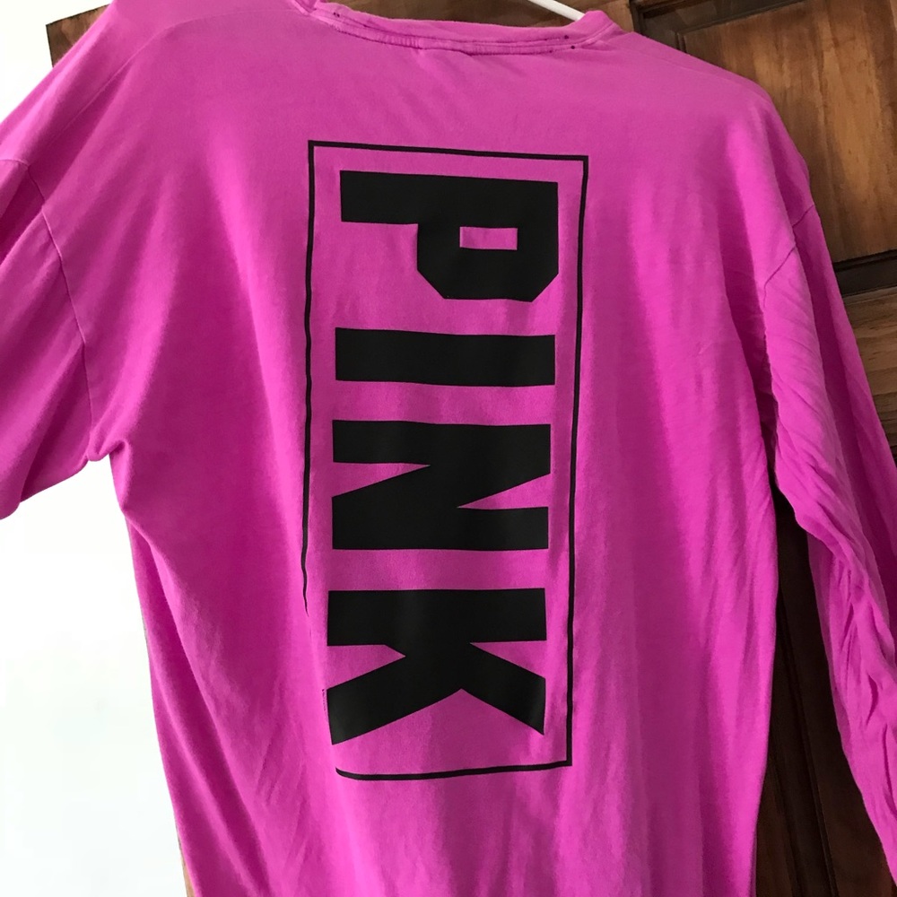 PINK long sleeved shirt